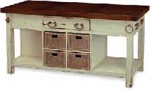 Large Kitchen Island  35 (h) x 71 (w) x 31 (d)